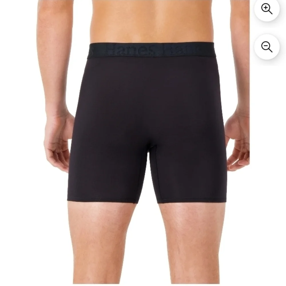 Hanes Originals Men's SuperSoft Boxer Brief Underwear, 3-Pack, Size L 36-38